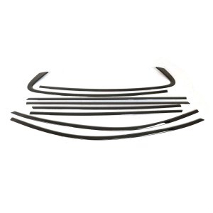 Ford Focus Window Trim - Omac - S.Steel - Gloss Dark - 2018 Ford Focus Window Trim - Omac - S.Steel - Gloss Dark - 2018